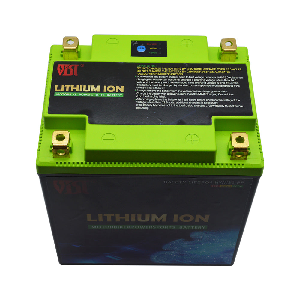 Motorcycles Starting Battery 12V 8Ah Rechargeable Powerful Prismatic